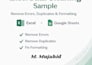 fix your messy excel spreadsheet and remove errors fast